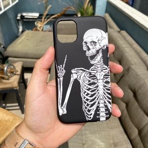 Skeleton rocker iPhone 11 case